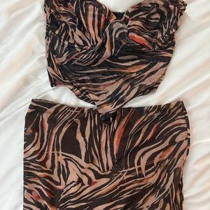 TIGER MIST - Zebra Two Piece Set